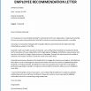 employee letter of reference example