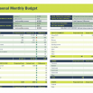 personal budget excel template free download