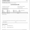 printable vacation request form